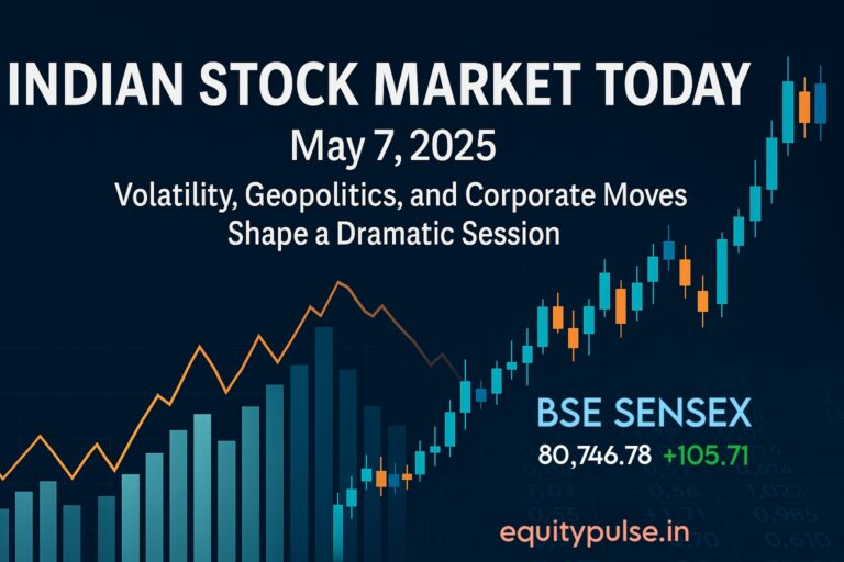 Indian Stock Market Today: Volatility, Geopolitics, and Corporate Moves Shape a Dramatic Session