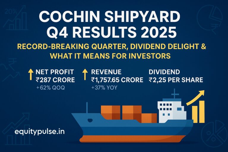 Cochin Shipyard Q4 Results 2025: Record-Breaking Quarter, Dividend Delight & What It Means for Investors