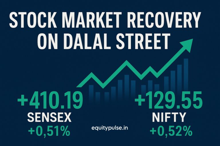 Stock Market Today: Strong Rebound on Dalal Street as Sensex, Nifty Snap Losing Streak – May 21, 2025